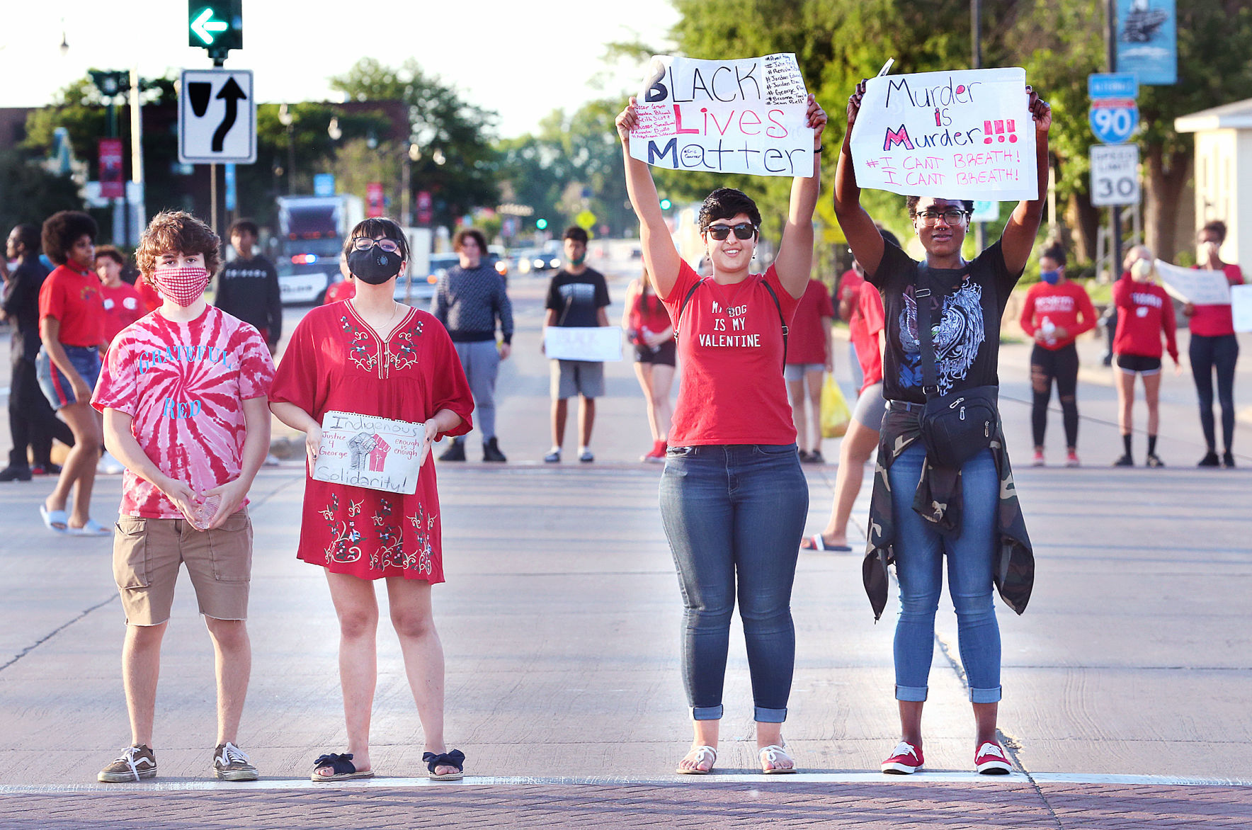 Youth protest